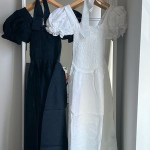 Daily sleeper belle linen dress